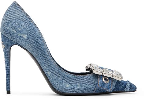 women's dolce gabbana heels|dolce gabbana denim heels.